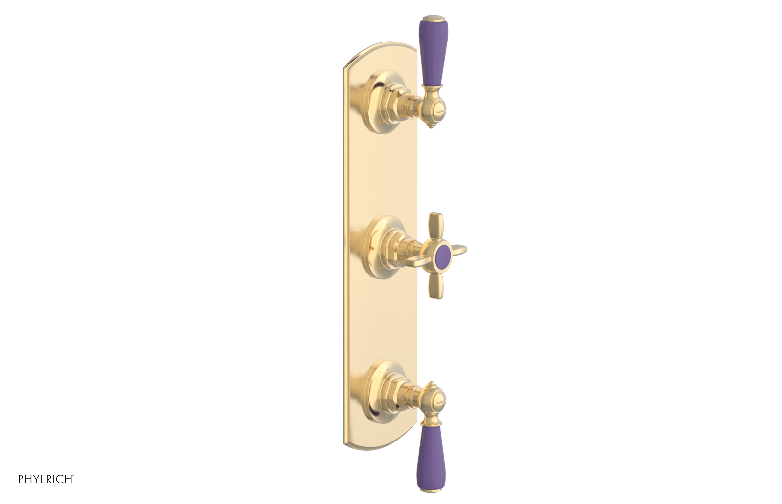 Phylrich Jamestown Thermostatic Valve with Two Volume Control