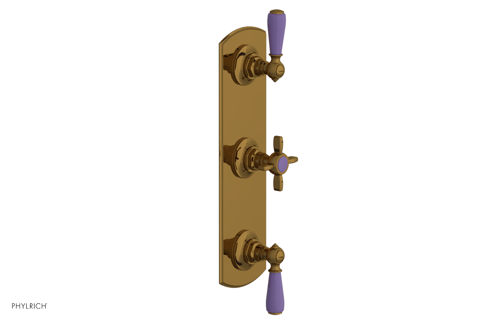 Phylrich Jamestown Thermostatic Valve with Two Volume Control