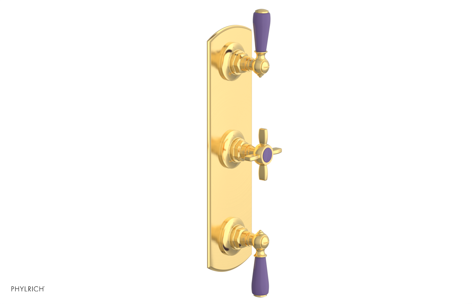 Phylrich Jamestown Thermostatic Valve with Two Volume Control