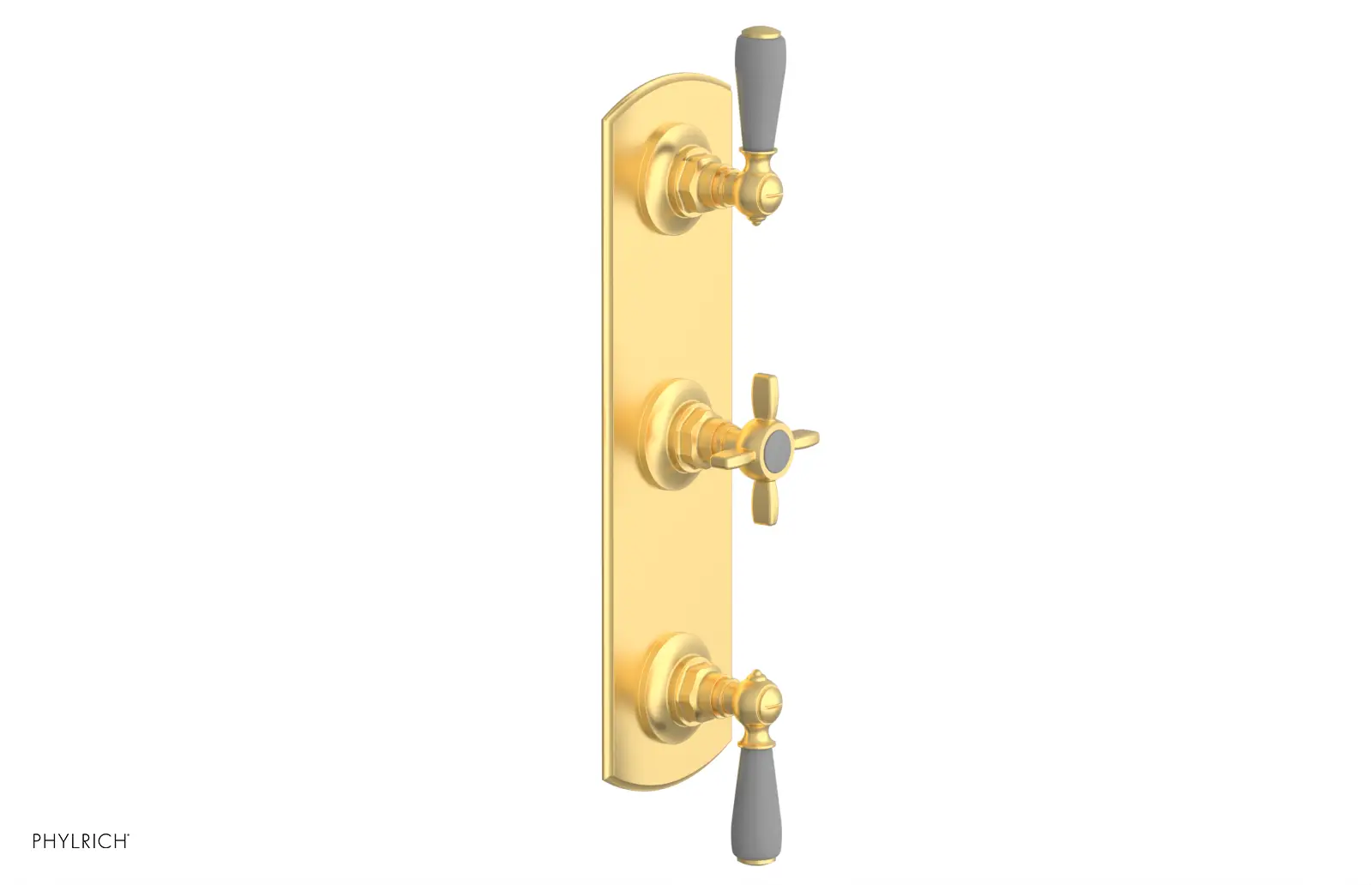 Phylrich Jamestown Thermostatic Valve with Two Volume Control by Phylrich