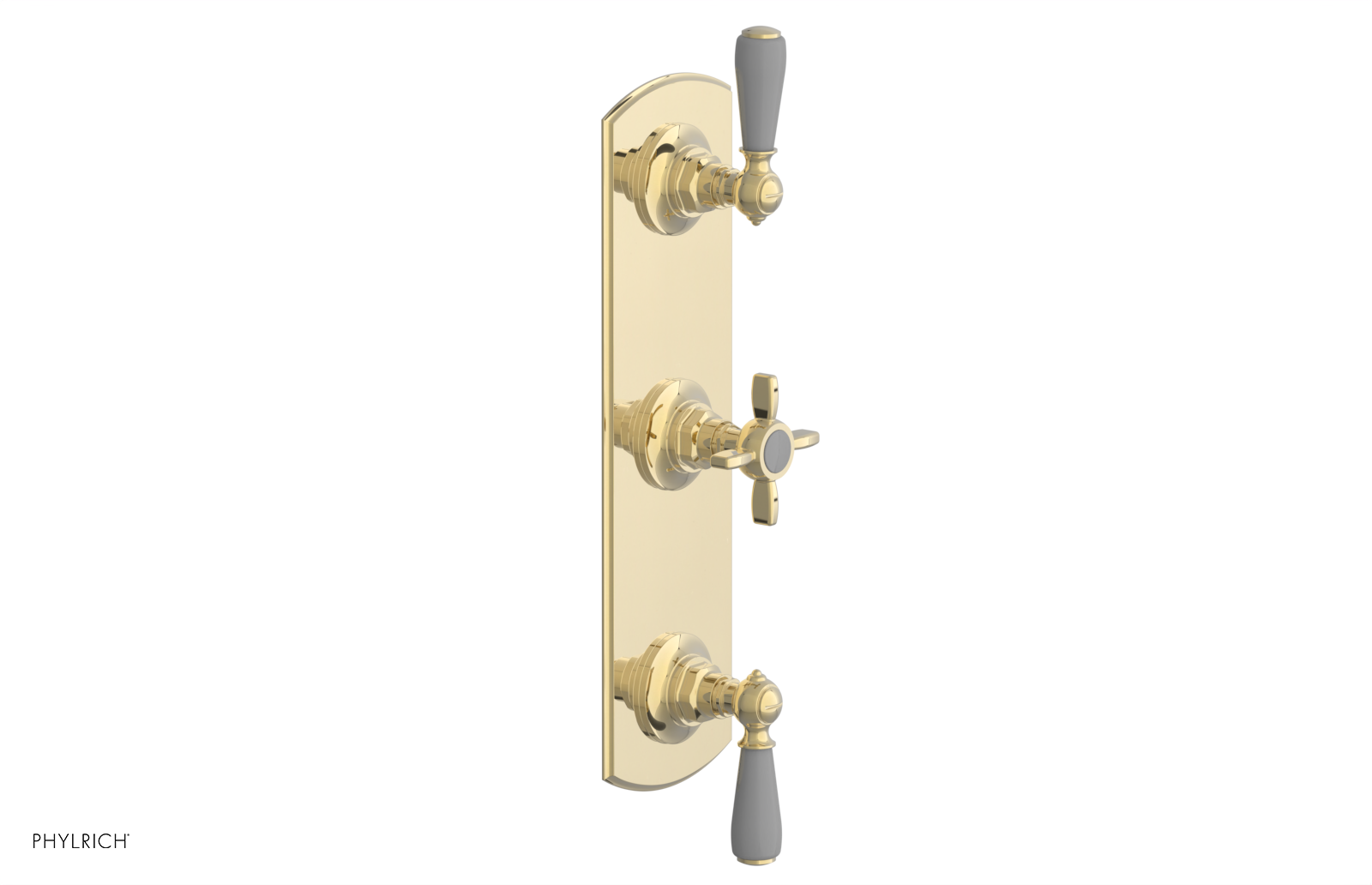 Phylrich Jamestown Thermostatic Valve with Two Volume Control