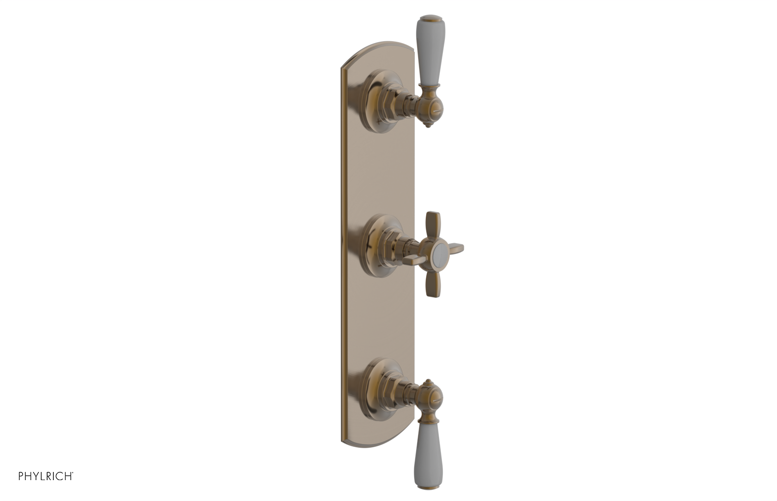 Phylrich Jamestown Thermostatic Valve with Two Volume Control