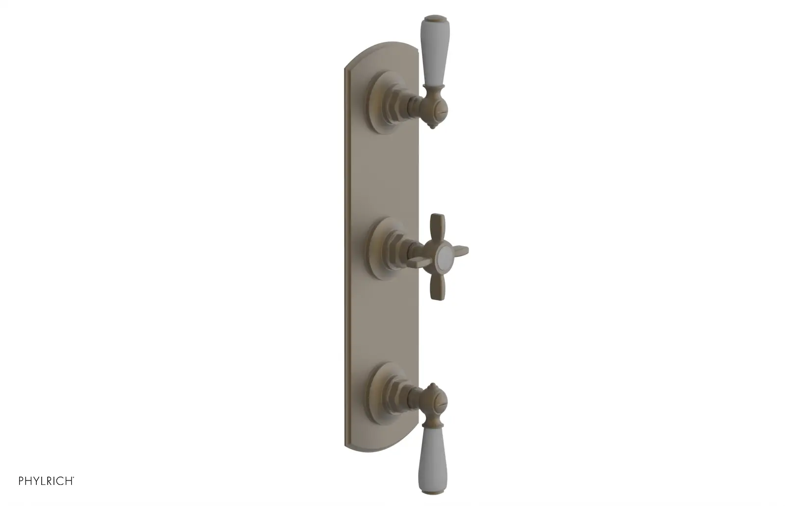 Phylrich Jamestown Thermostatic Valve with Two Volume Control by Phylrich