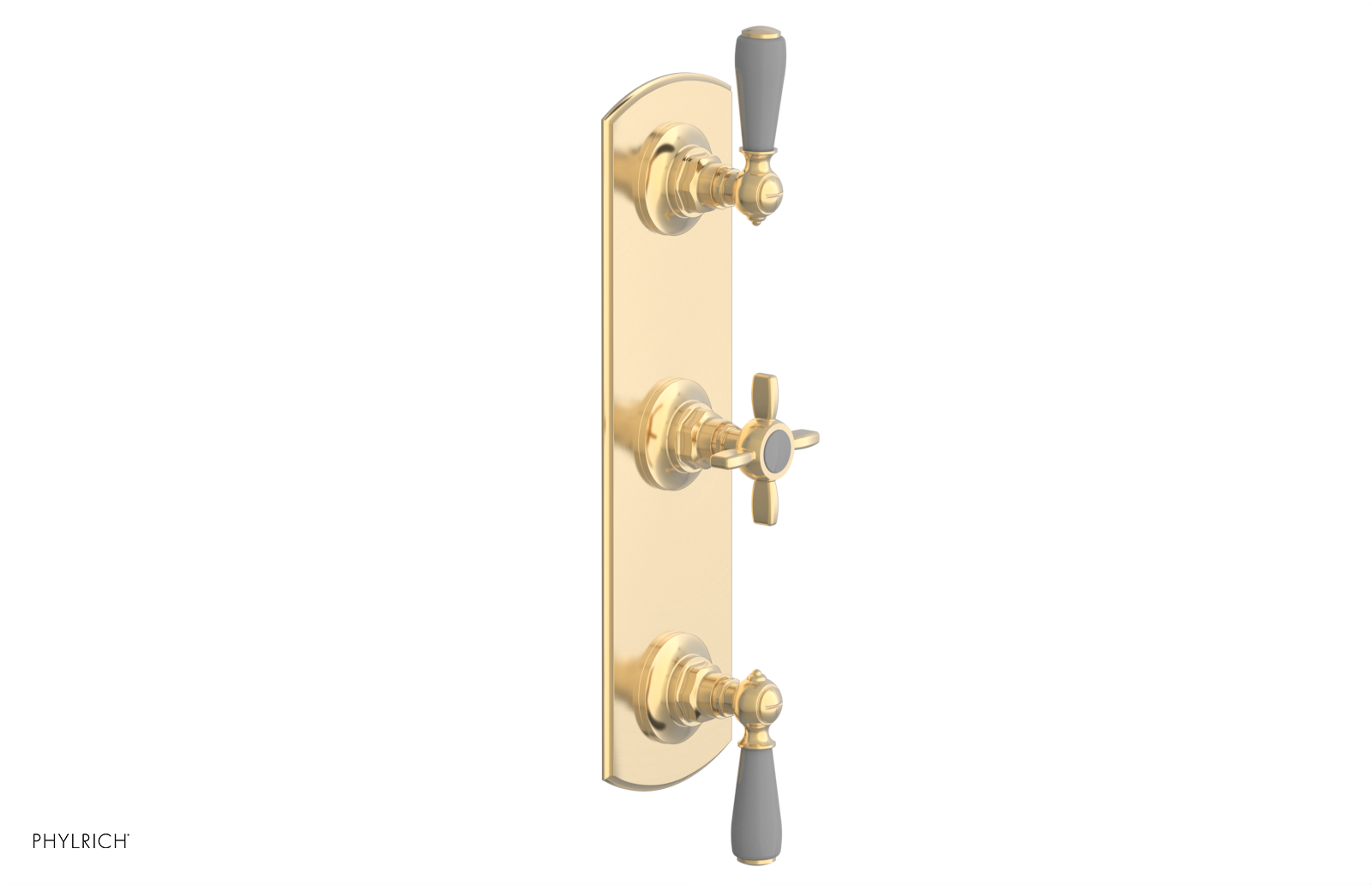 Phylrich Jamestown Thermostatic Valve with Two Volume Control