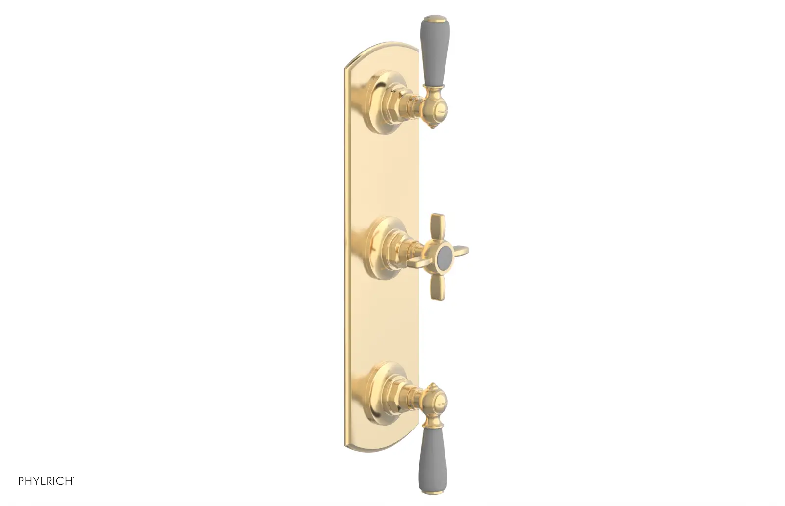 Phylrich Jamestown Thermostatic Valve with Two Volume Control by Phylrich