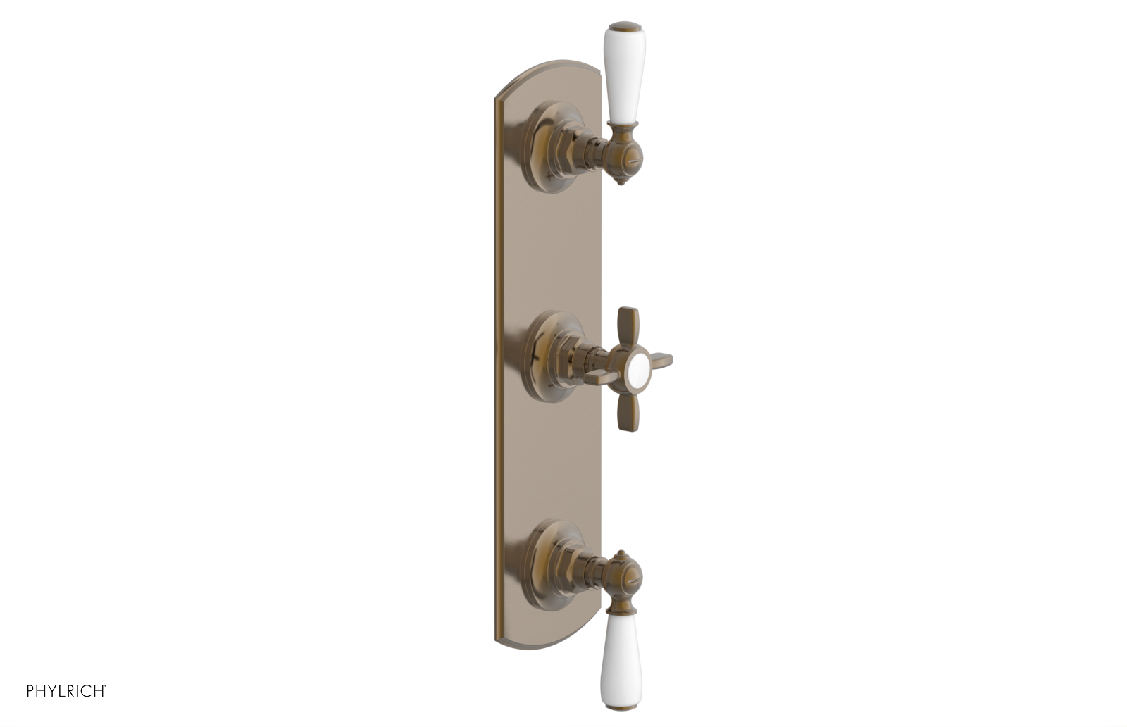 Phylrich Jamestown Thermostatic Valve with Two Volume Control