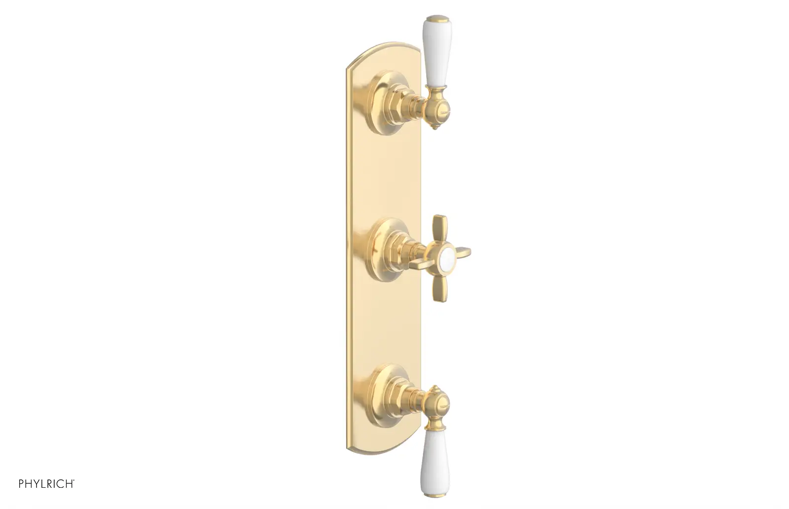 Phylrich Jamestown Thermostatic Valve with Two Volume Control by Phylrich