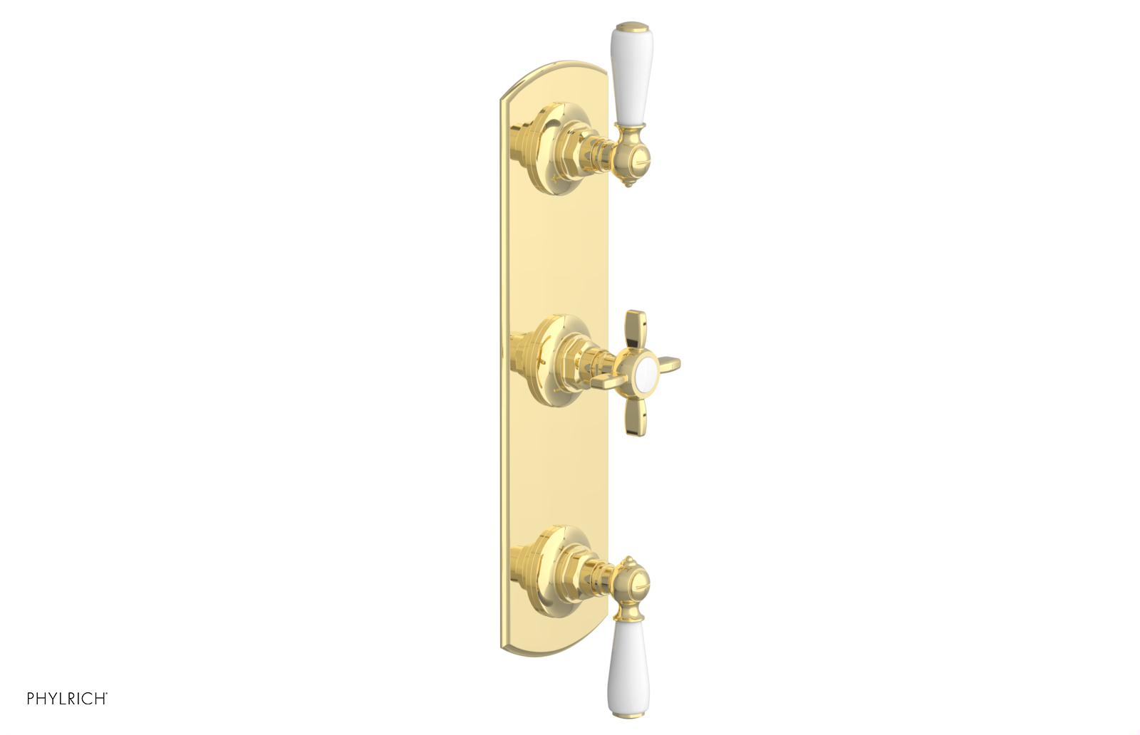 Phylrich Jamestown Thermostatic Valve with Two Volume Control