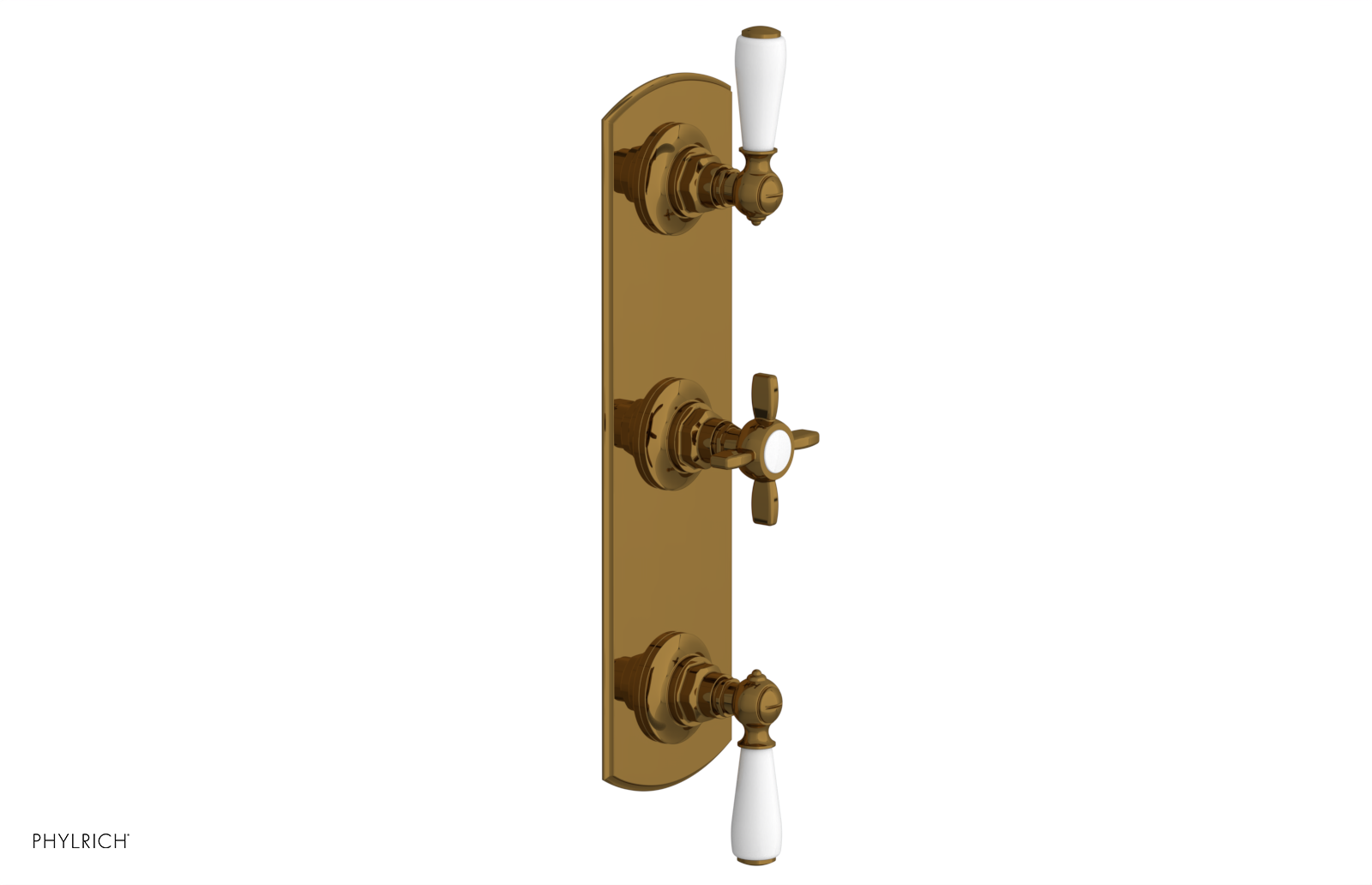 Phylrich Jamestown Thermostatic Valve with Two Volume Control