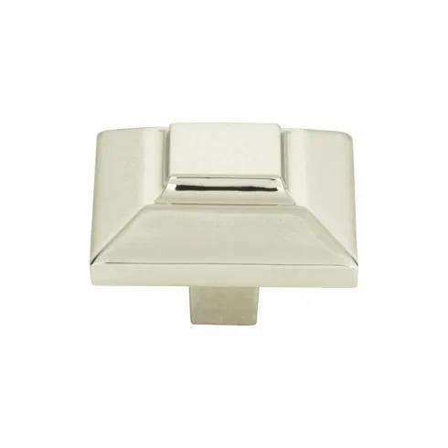 polished nickel knob