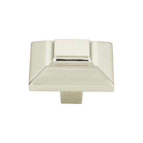 polished nickel knob