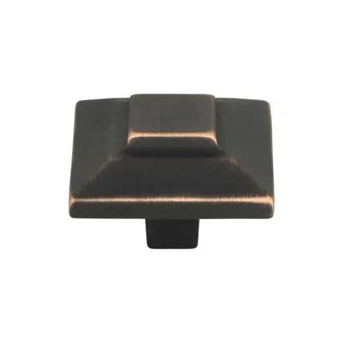 Atlas Trocadero Large Square Knob 1 1/2 Inch by Atlas