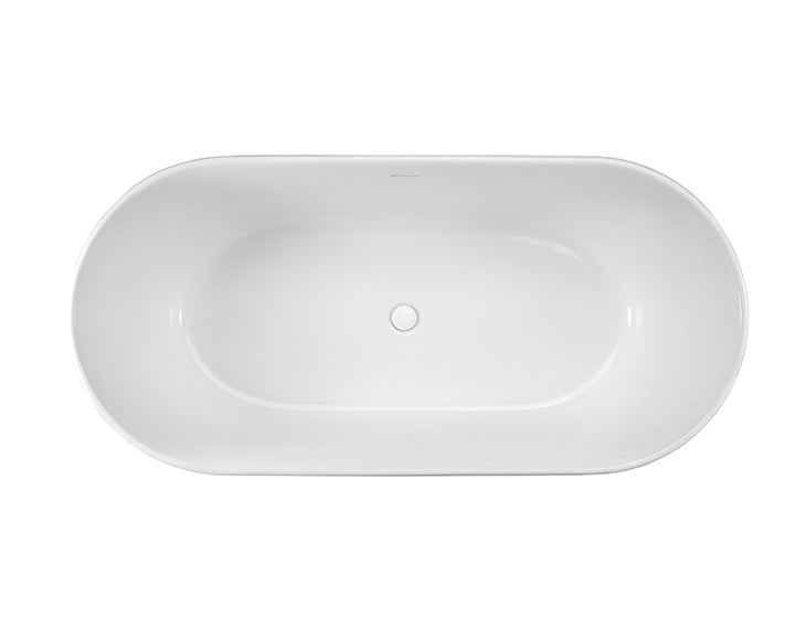gloss white bathtub