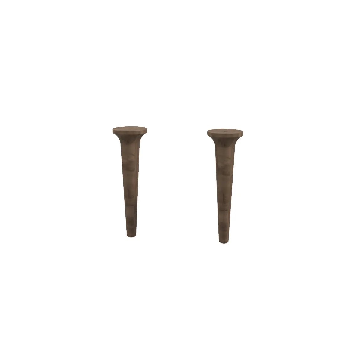 Baden Haus Idra Short Feet for Linen Cabinet - Set of 2 by Baden Haus