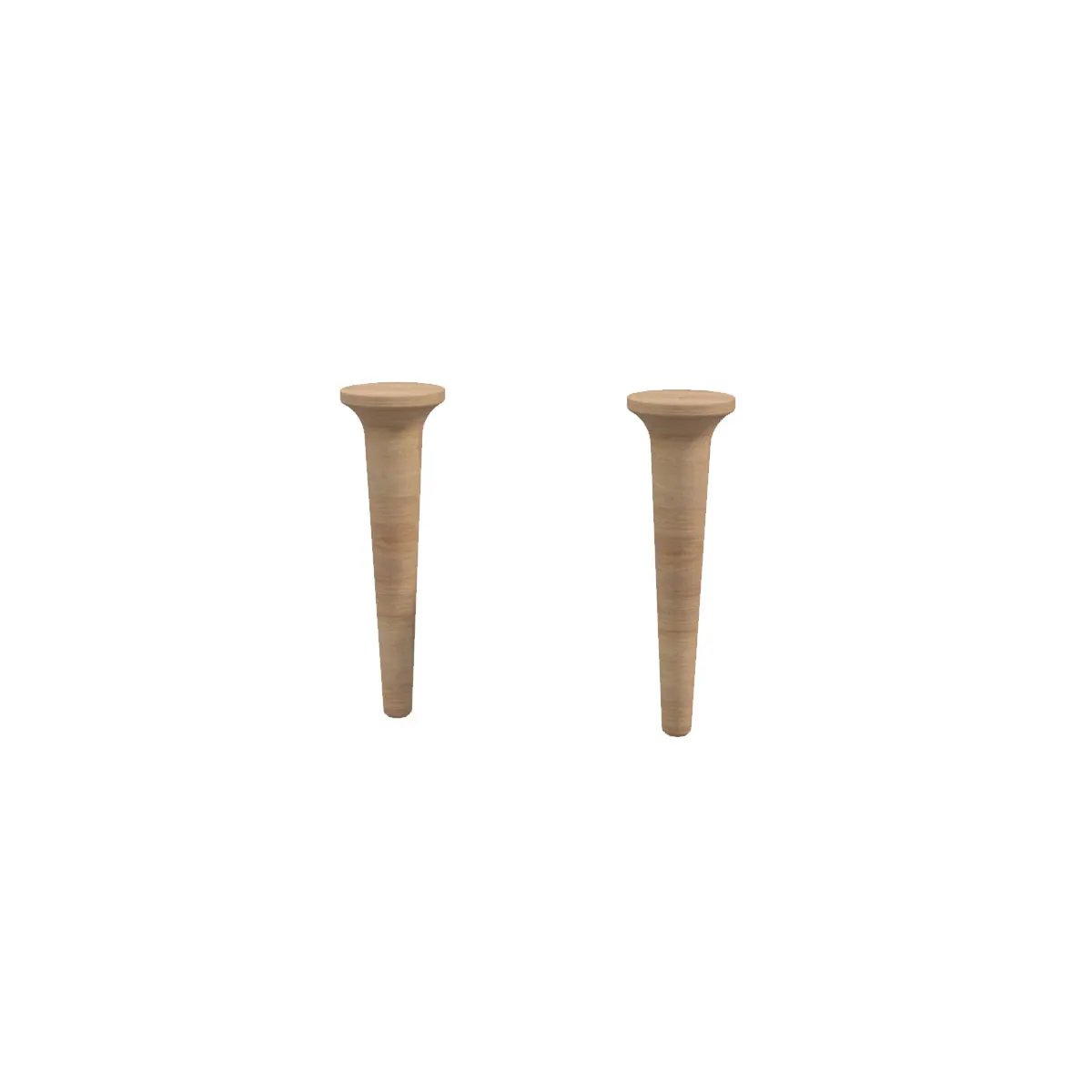 Baden Haus Idra Short Feet for Linen Cabinet - Set of 2 by Baden Haus