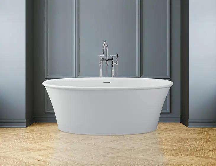 white bathtub