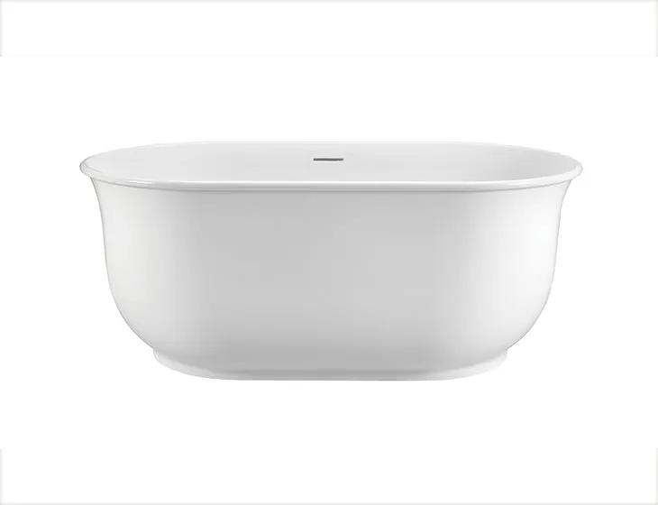 white bathtub