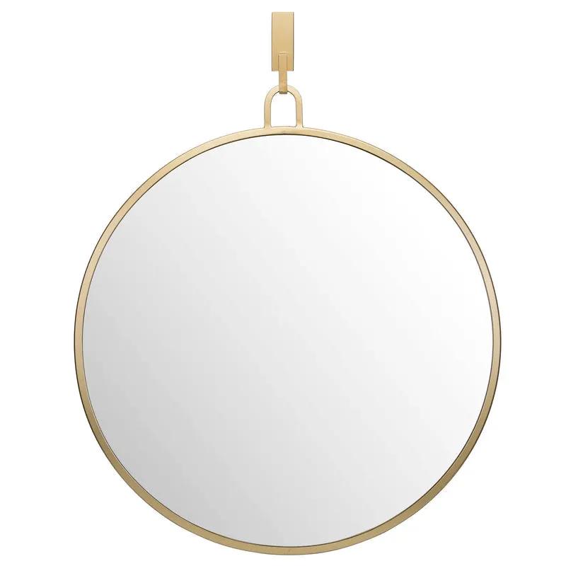 Varaluz Stopwatch 30-in Round Accent Mirror by Varaluz