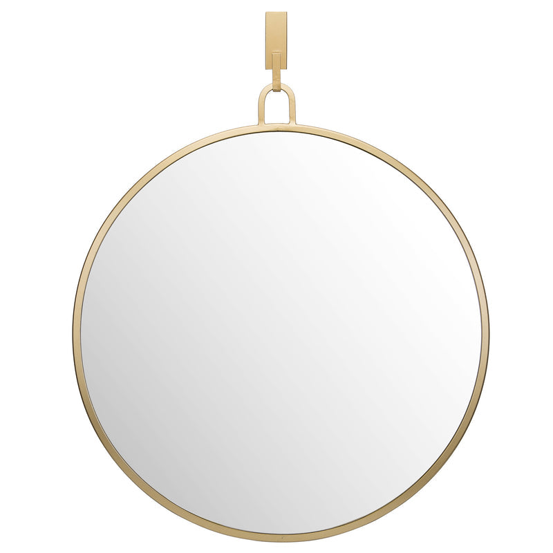 Varaluz Stopwatch 30-in Round Accent Mirror