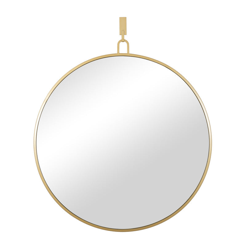 Varaluz Stopwatch 40-in Round Mirror by Varaluz