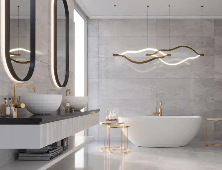 white bathtub