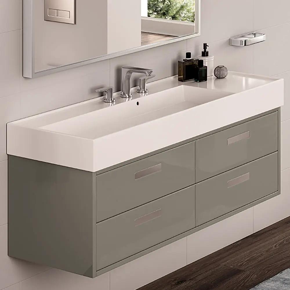 polished chrome faucet