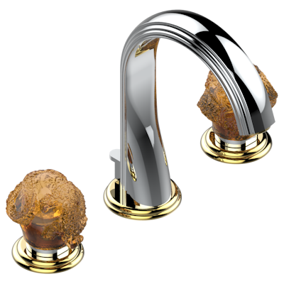 THG Paris Sun Dragon Widespread Lavatory Set with Drain by THG Paris