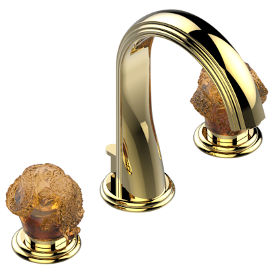 THG Paris Sun Dragon Widespread Lavatory Set with Drain by THG Paris