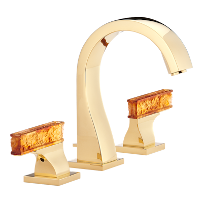 THG Paris Ginkgo Widespread Lavatory Set with Drain by THG Paris