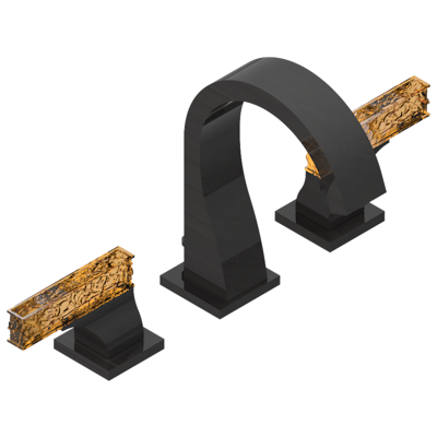 THG Paris Ginkgo Widespread Lavatory Set with Drain by THG Paris