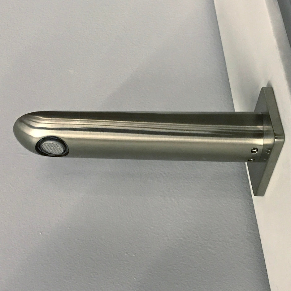 brushed nickel spout