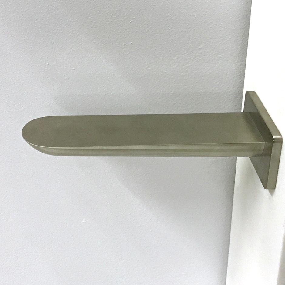 brushed nickel spout