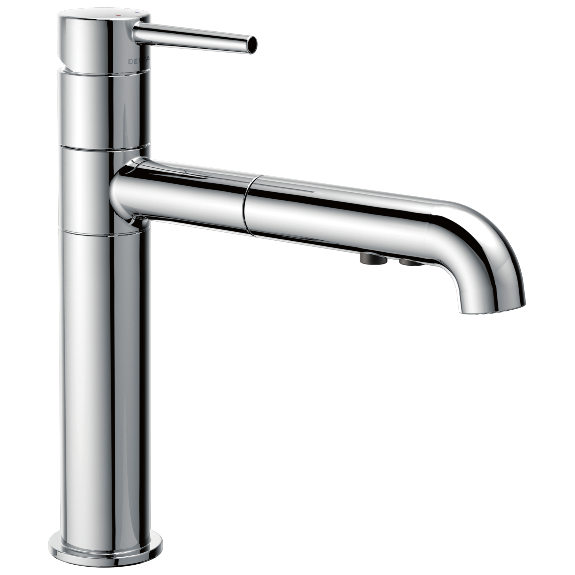 chrome kitchen faucet