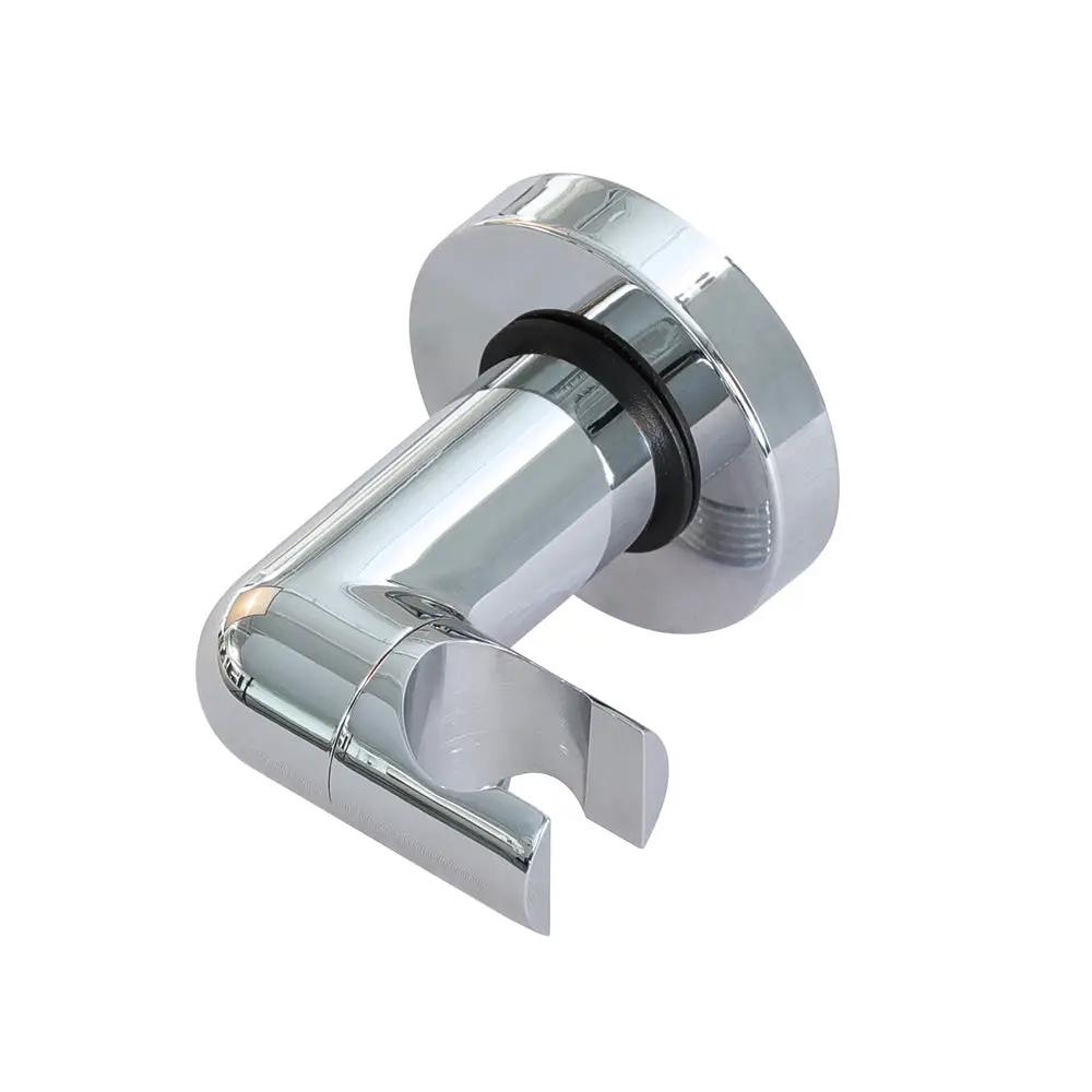 polished chrome shower hook
