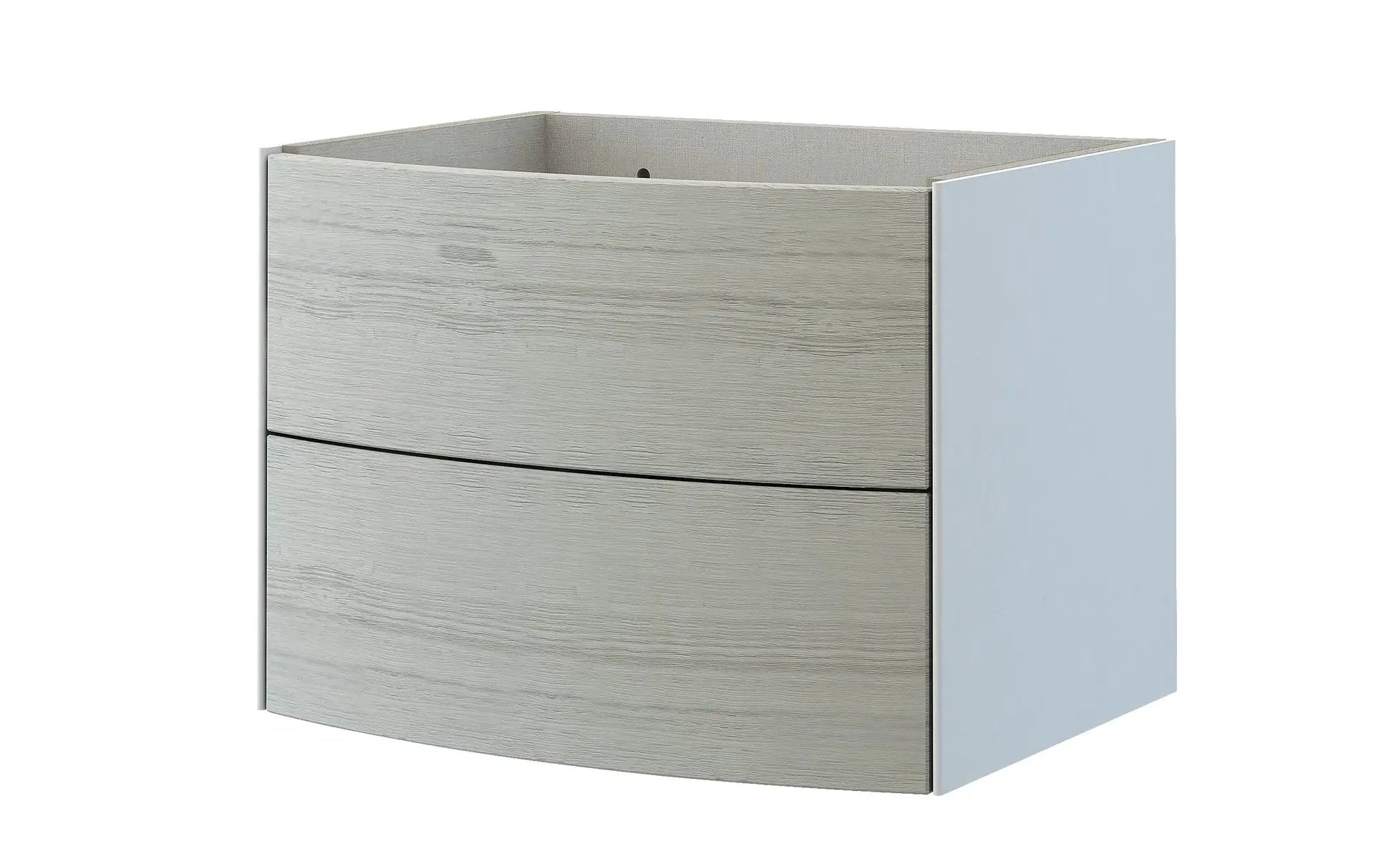 oak white vanity