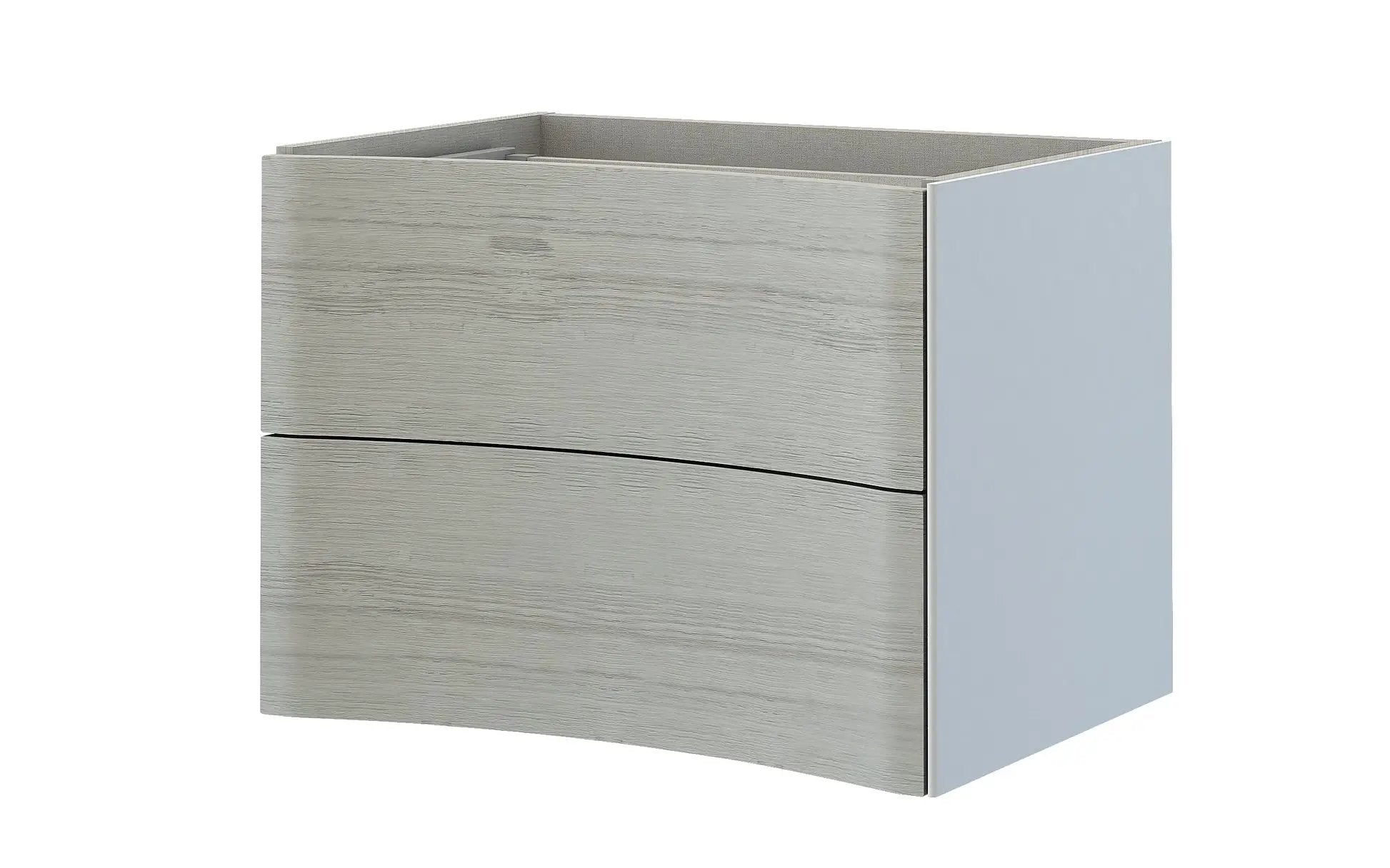 oak white vanity