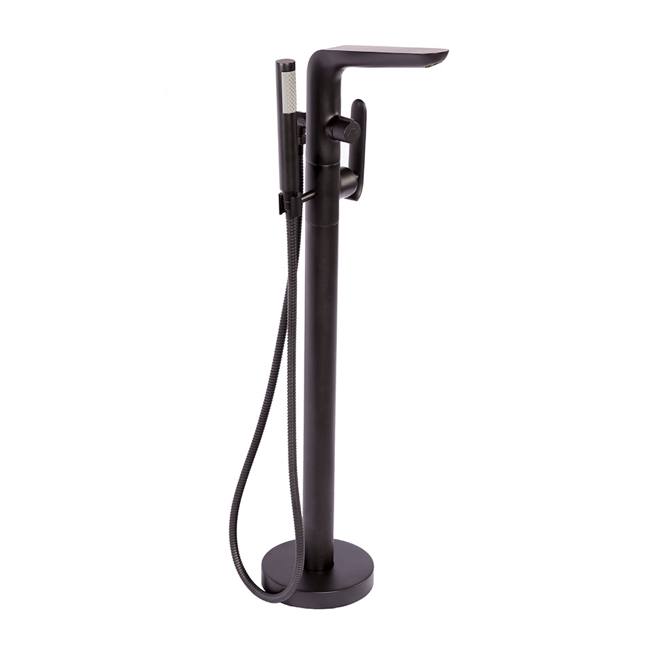 matte black tub filler