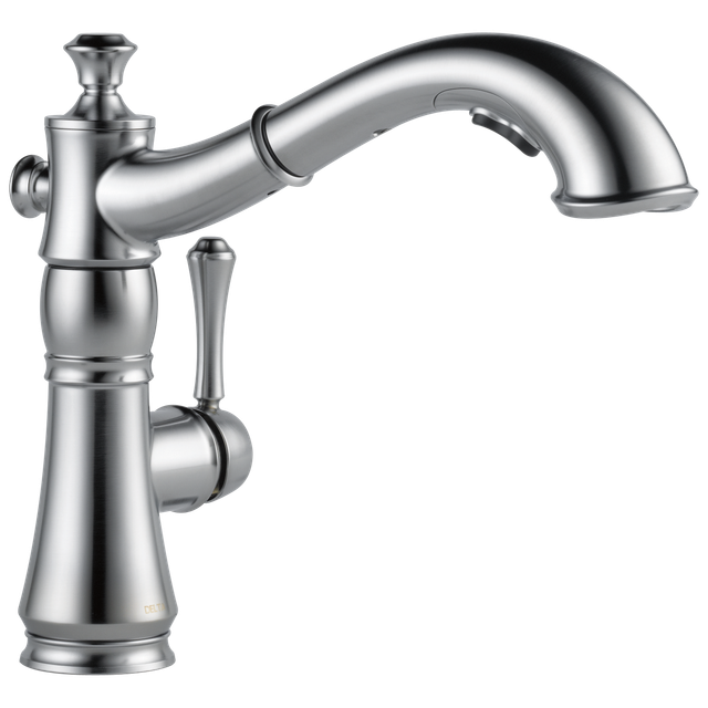 Delta Cassidy Single Handle Pull-Out Kitchen Faucet by Delta