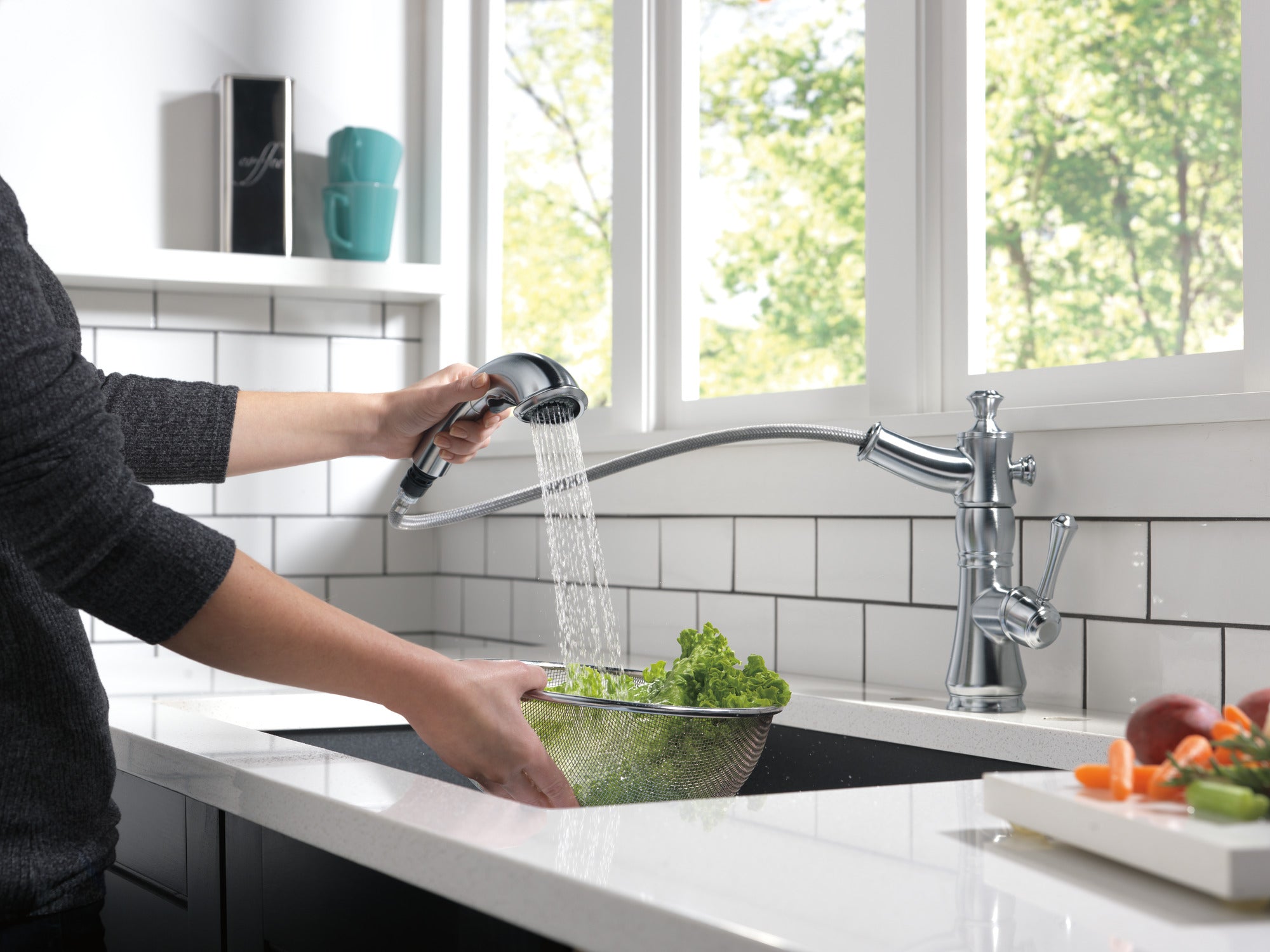 arctic stainless kitchen faucet