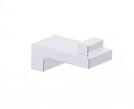 polished chrome robe hook