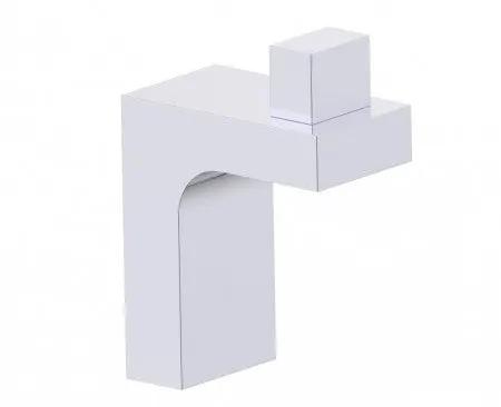 polished chrome coat hook