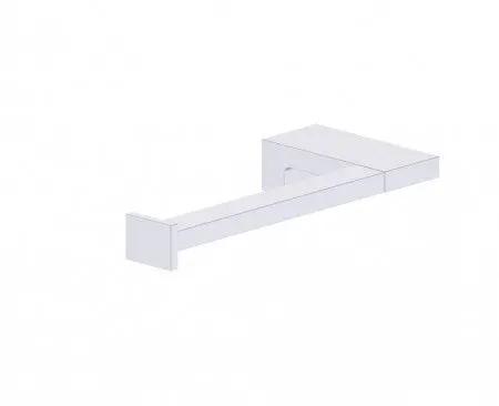 polished chrome tissue holder