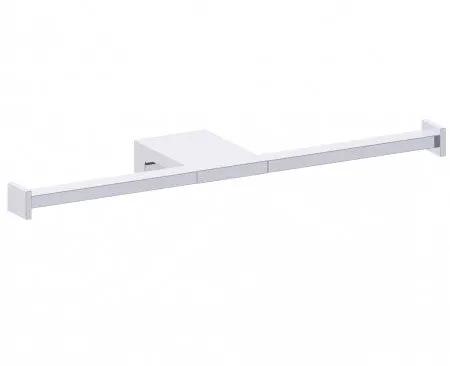 polished chrome tissue holder