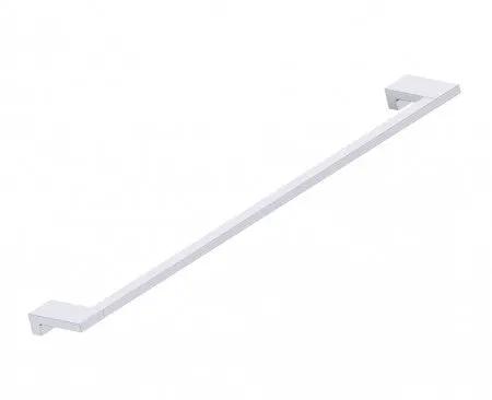 polished chrome towel bar