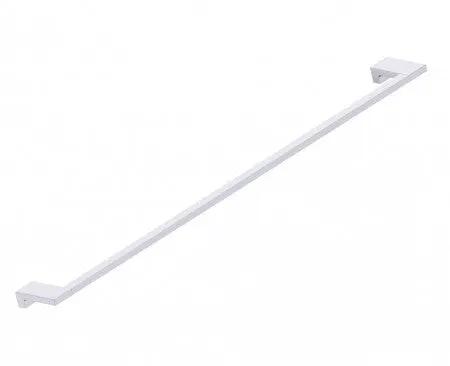 polished chrome towel bar