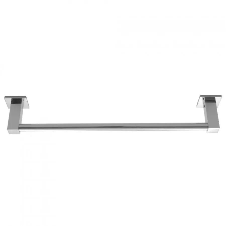 polished chrome towel bar