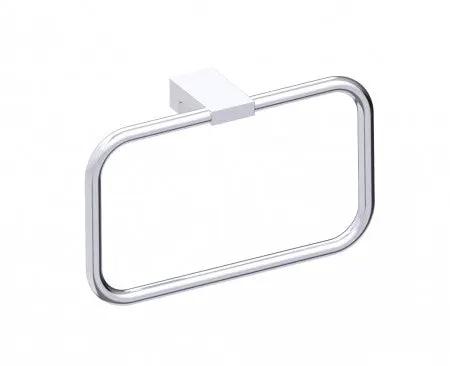 polished chrome towel ring