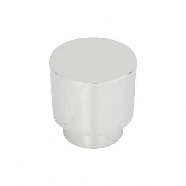 polished chrome knob