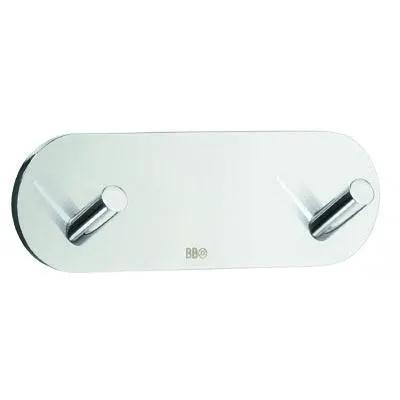 Smedbo Beslagsboden Design Double Hook Mini Self-Adhesive by Smedbo