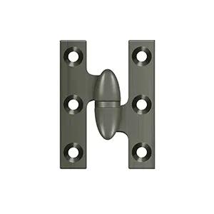 Deltana 2" x 1-1/2" Hinge - Right by Deltana